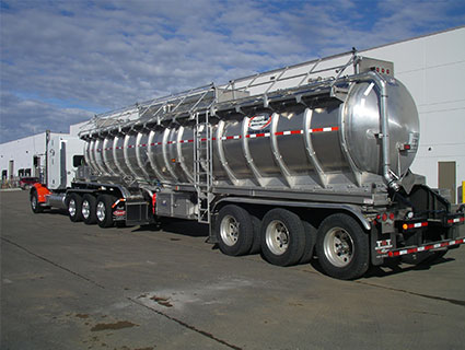 TC 407 SS / Alum Sour Sealed / Crude oil Tri Axle Trailers